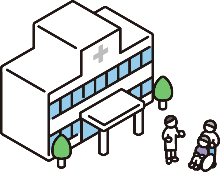 病院のイラスト